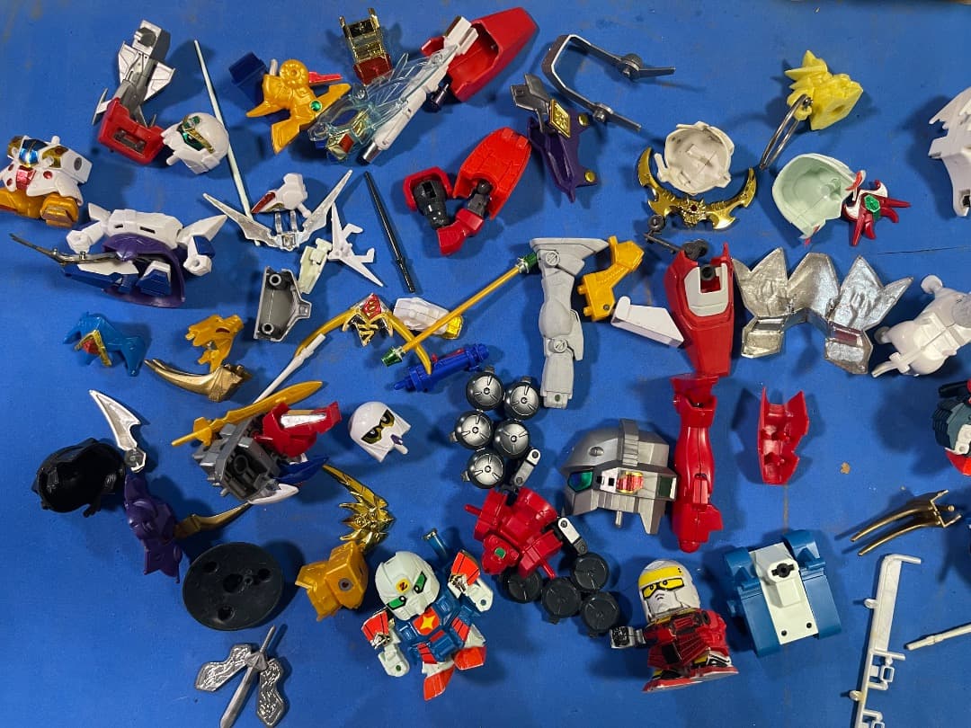 ガンプラ 聖龍巨神ドラグーンパレス BB戦士 部品取り用　まとめ売り