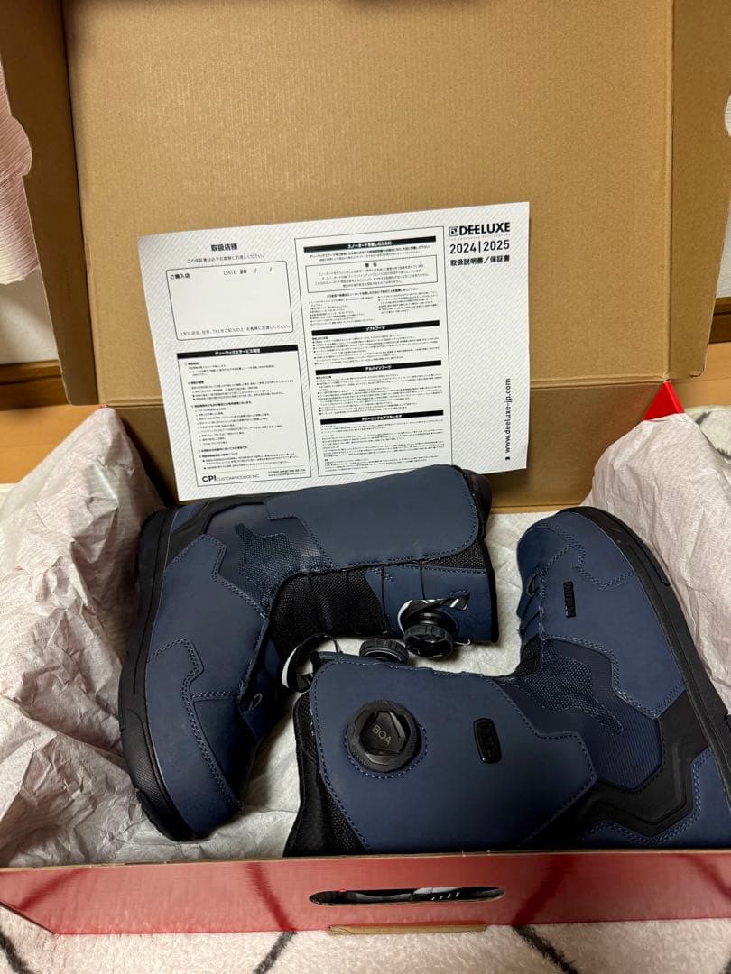 使用回数3回　24-25 DEELUXE ID DUAL BOA 24㌢