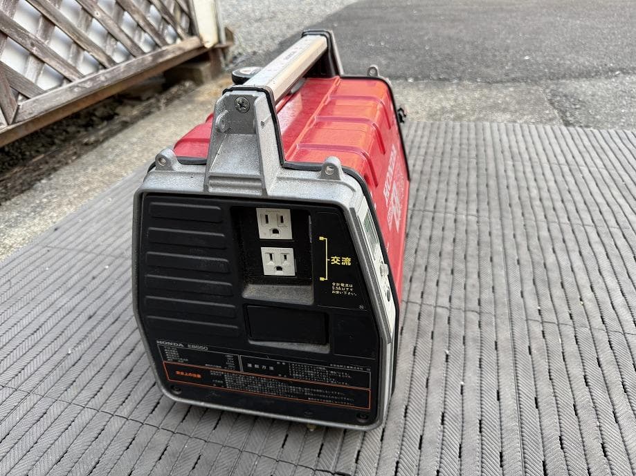 HONDA デンタ EB550 ポータブル発電機 テスト動画あり