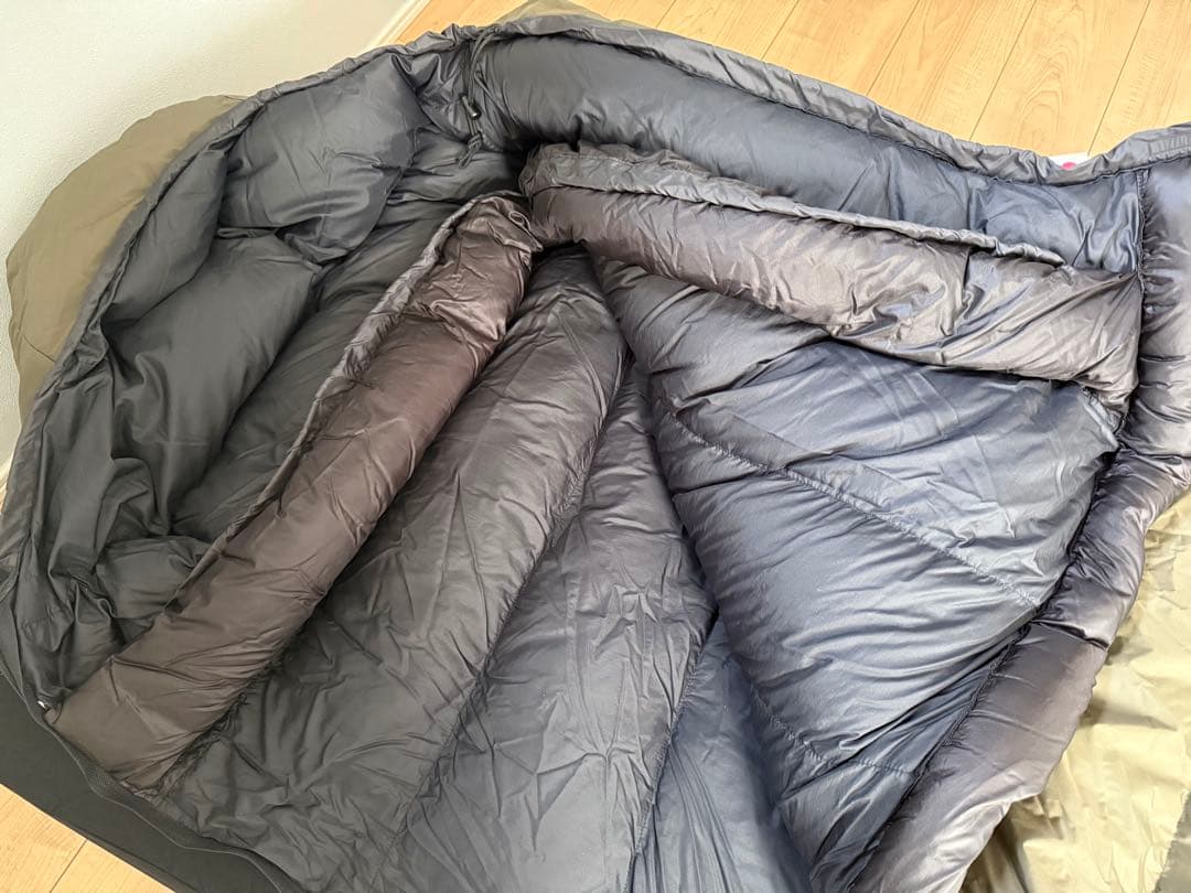 美品 オーロラ1000DX カーキ ロング NANGA ナンガ