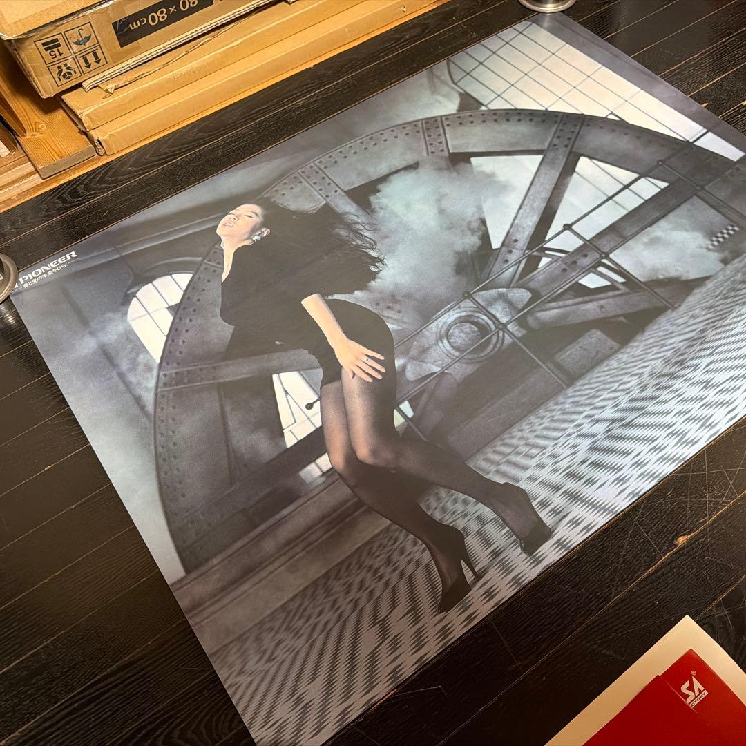 中森明菜　B1サイズ　ポスター　パイオニア　プライベート