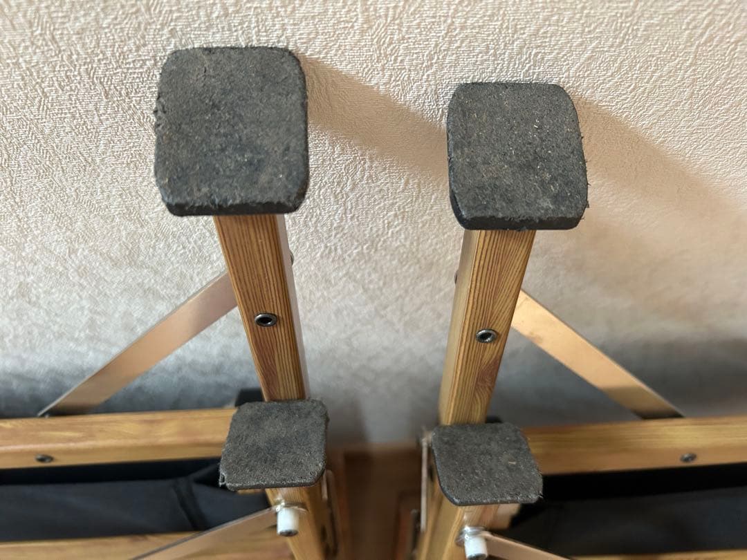 GROUSEグラウス　アウトドアローチェア　ブラック×2セット