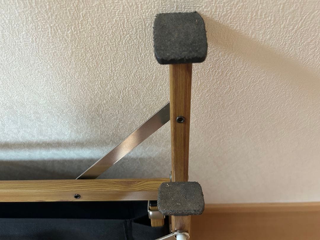 GROUSEグラウス　アウトドアローチェア　ブラック×2セット