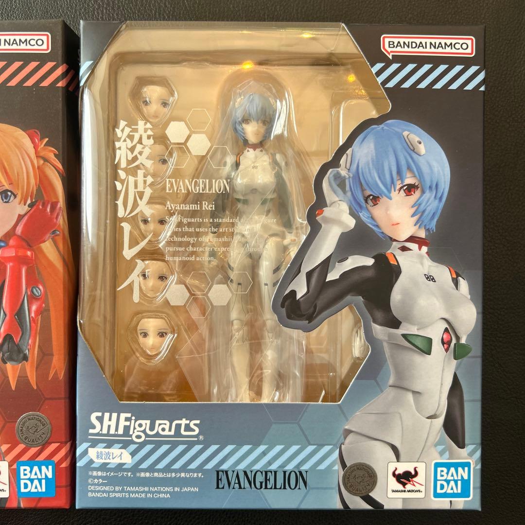 フィギュアーツ　綾波レイ　式波・アスカ・ラングレー　2種セット