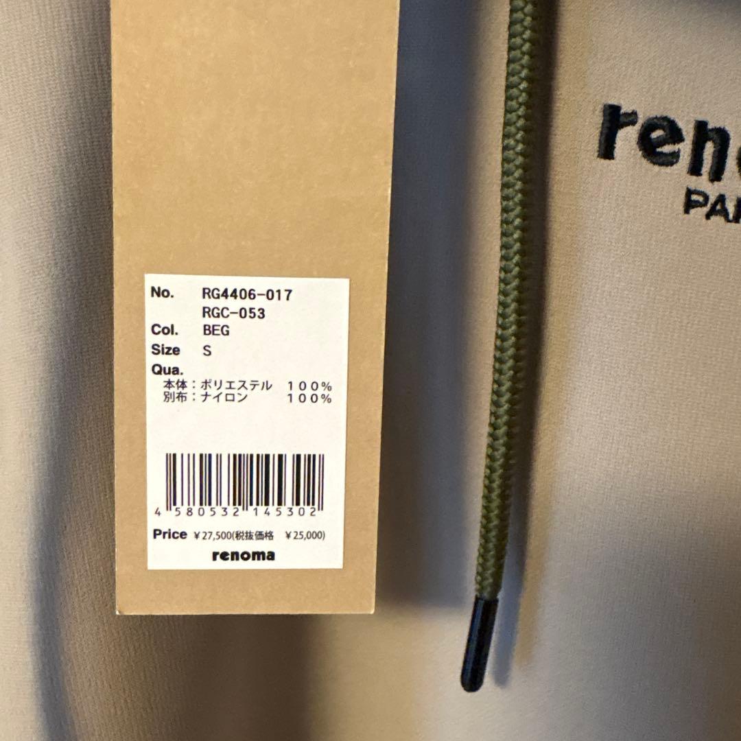 新品未使用　renoma メンズ　ゴルフウェア　アウター