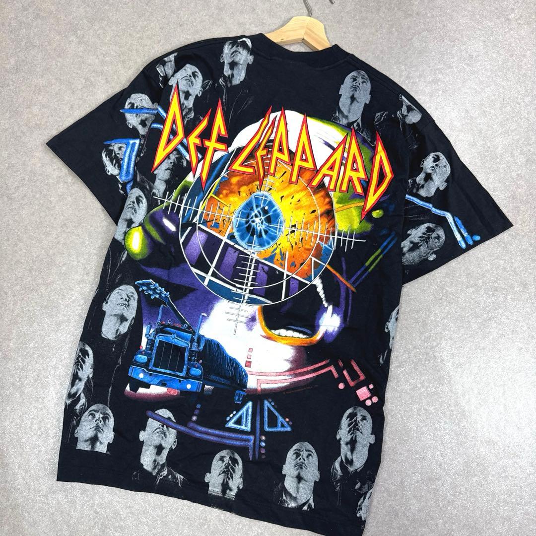 希少 90s ヴィンテージ DEF LEPPARD バンドTシャツ USA製