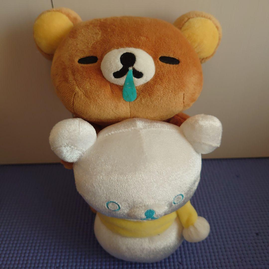 初期　アミューズメント専用　リラックマ ぬいぐるみBIGだらだら冬だより　非売品