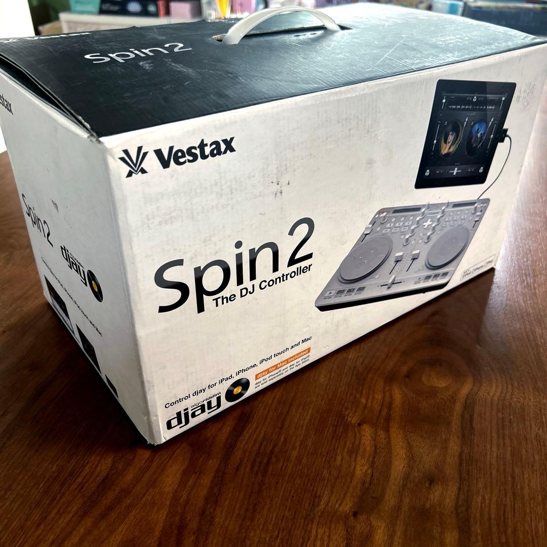 Vestax Spin2 シルバー　DJ機器