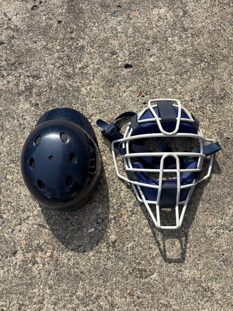 ミズノプロ（マスク・レガーズ・プロテクター3点＋キャッチャーヘルメット）