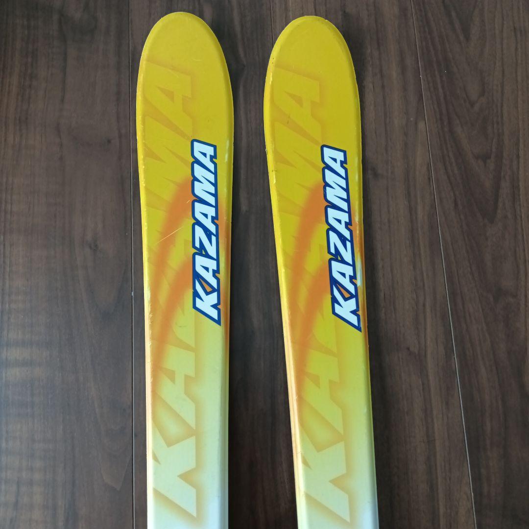 KAZAMA スキー　120 ジュニア　3点セット　スキー板　ブーツ　ストック