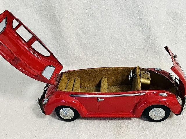 ヴィンテージ フォルクスワーゲン ビートル オルゴール付 ブリキ ミニカー