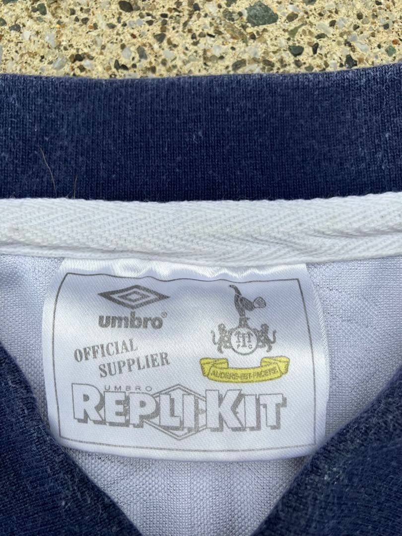 【超希少当時物】アンブロxトッテナム/1991ユニフォーム/ゲームシャツ L英国