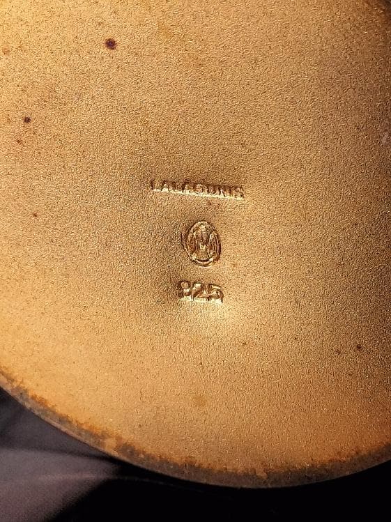 イリアス ララウニス SILVER925 24KＧＰ　純銀無垢　96g