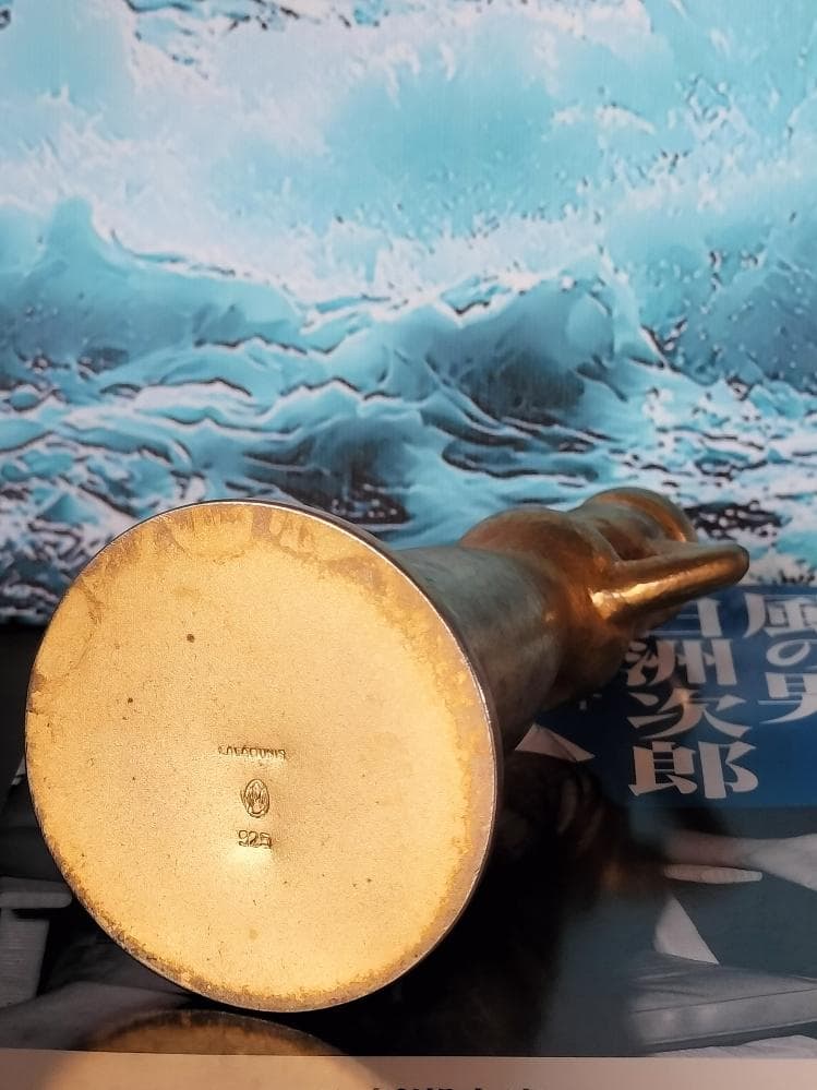 イリアス ララウニス SILVER925 24KＧＰ　純銀無垢　96g