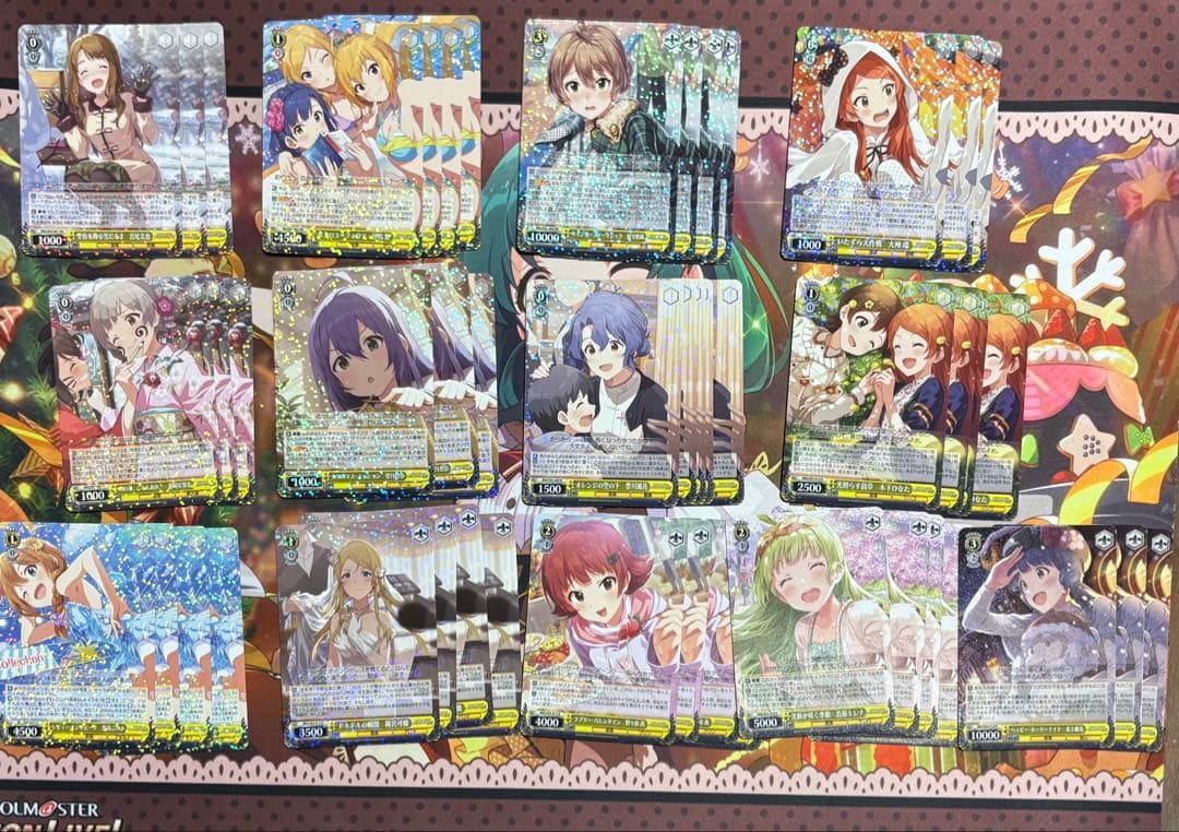 アイドルマスターミリオンライブ ヴァイスシュヴァルツ 1弾4コン+2弾まとめ売り