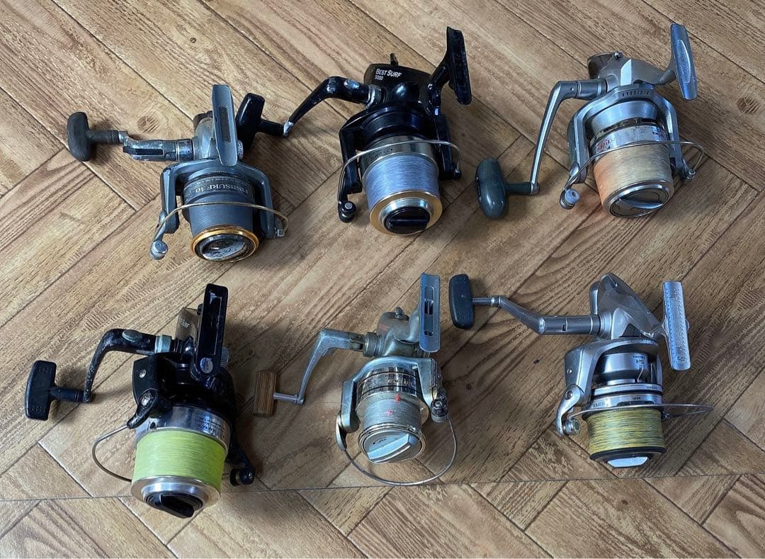 スピニングリール 6個セット　いろいろまとめ