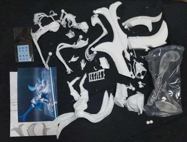 土管ハウジングセンター名古屋 原神 水神フォカロルス 1/7 ガレージキット