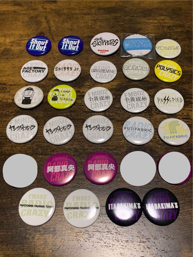 レディクレ2023缶バッジ　【選んでクレイジー】単価333以下