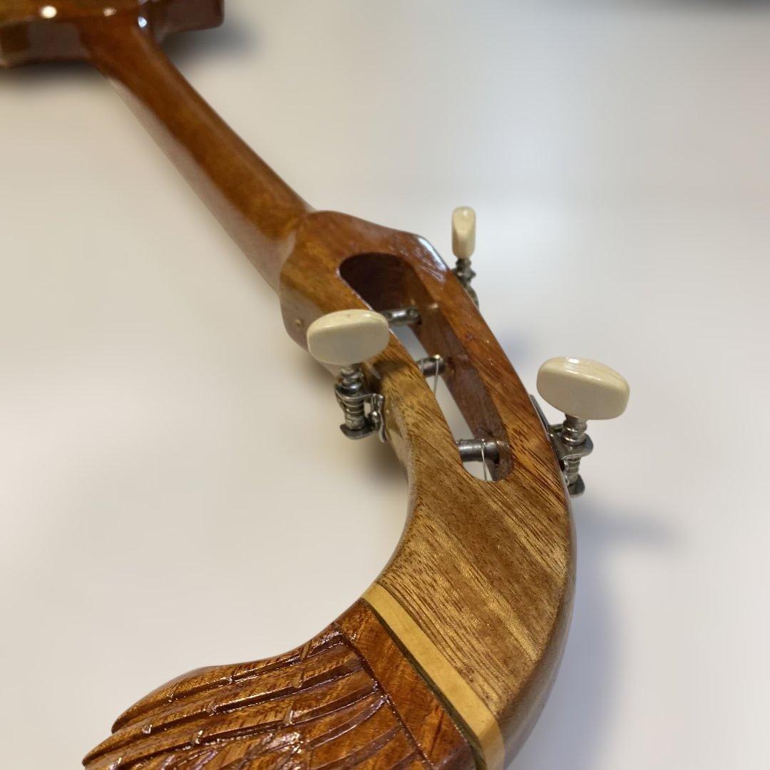 タイ 伝統楽器 エレクトリック ピン 三弦 バンコク 民俗楽器 Thai 未使用