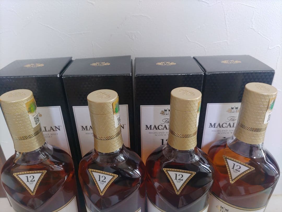 マッカラン12年 シェリーオークカスク 新品未開封　箱付き　MACALLAN