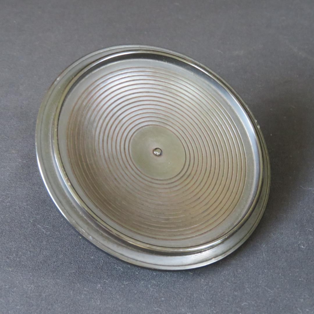 朝鮮風炉 唐銅 清光 在銘 茶道具 木箱 共箱 美品