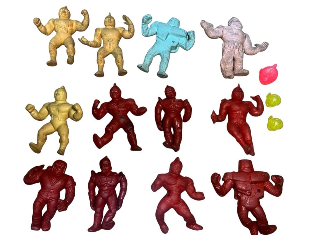 【まとめ売り16点】キン肉マン スーパーファイツ 森永 食玩