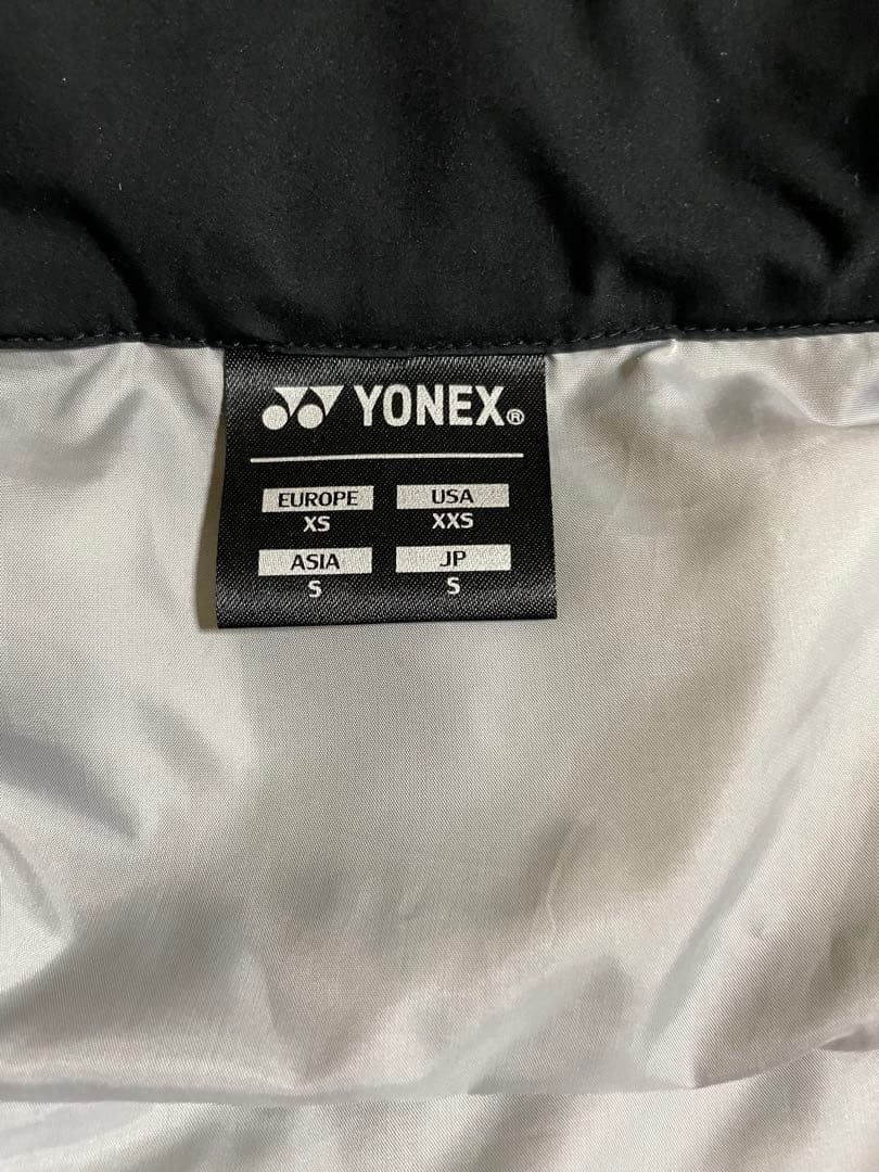 【美品】YONEX ブラック ベンチコート