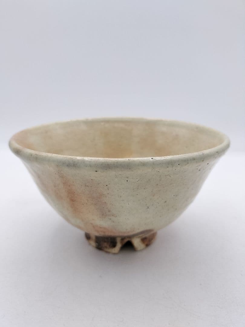 c762 数茶碗 萩 唐泊山 喜村晧司 10客 木箱 茶道具 古物