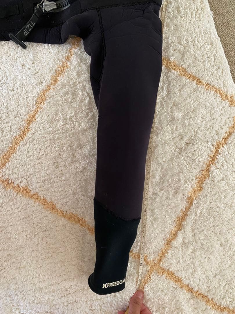 Hurley 特注 オーダー フルスーツ ウェットスーツ 裏起毛 美品 使用2回