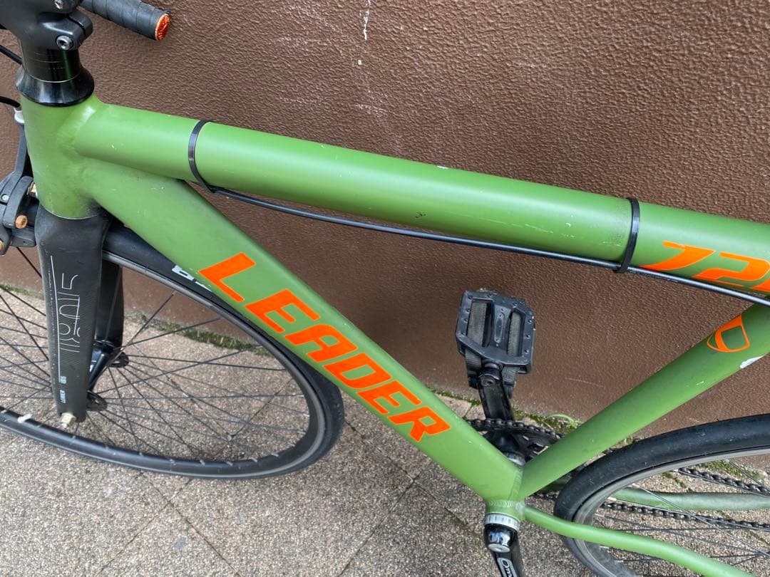 LEADER BIKES ピストバイク 限定色 アーミーグリーン リーダー