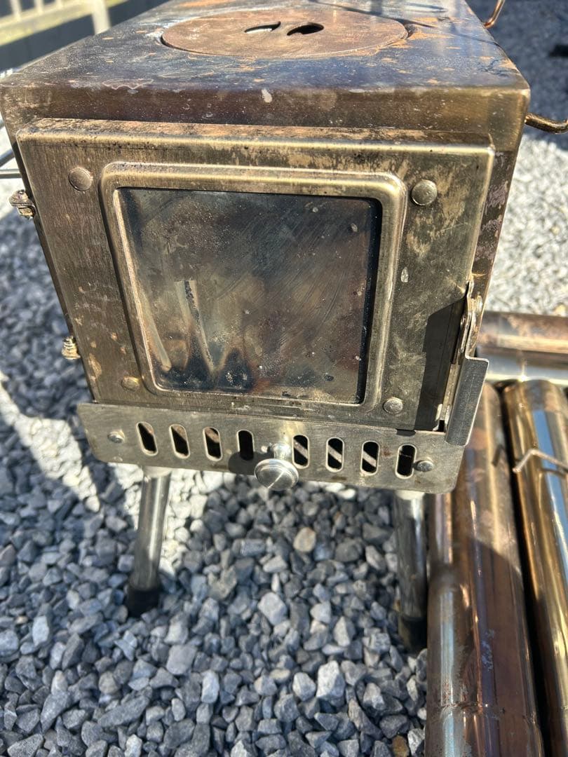 た*ん様 薪ストーブ　SENQI 延長煙突付き