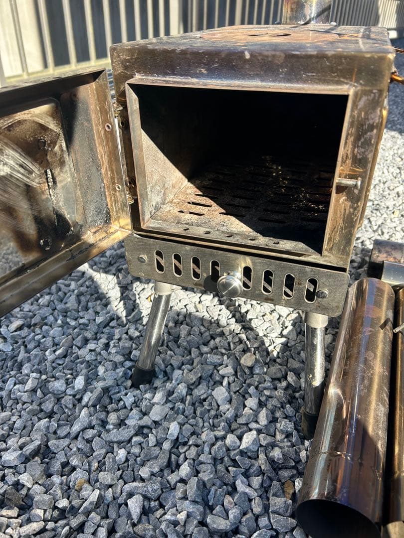 た*ん様 薪ストーブ　SENQI 延長煙突付き