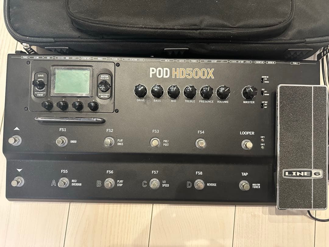 LINE6 POD HD500X ケース付き