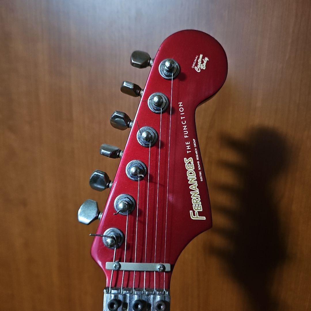 FERNANDES THE FUNCTION エレキギター レッド