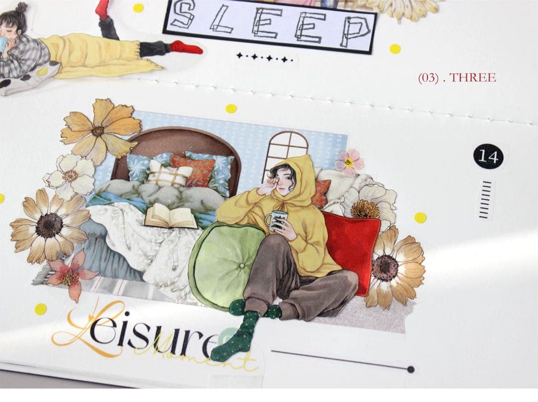 ⭐️SALE⭐️ moodtape 海外マスキングテープ　マステ 【2342】