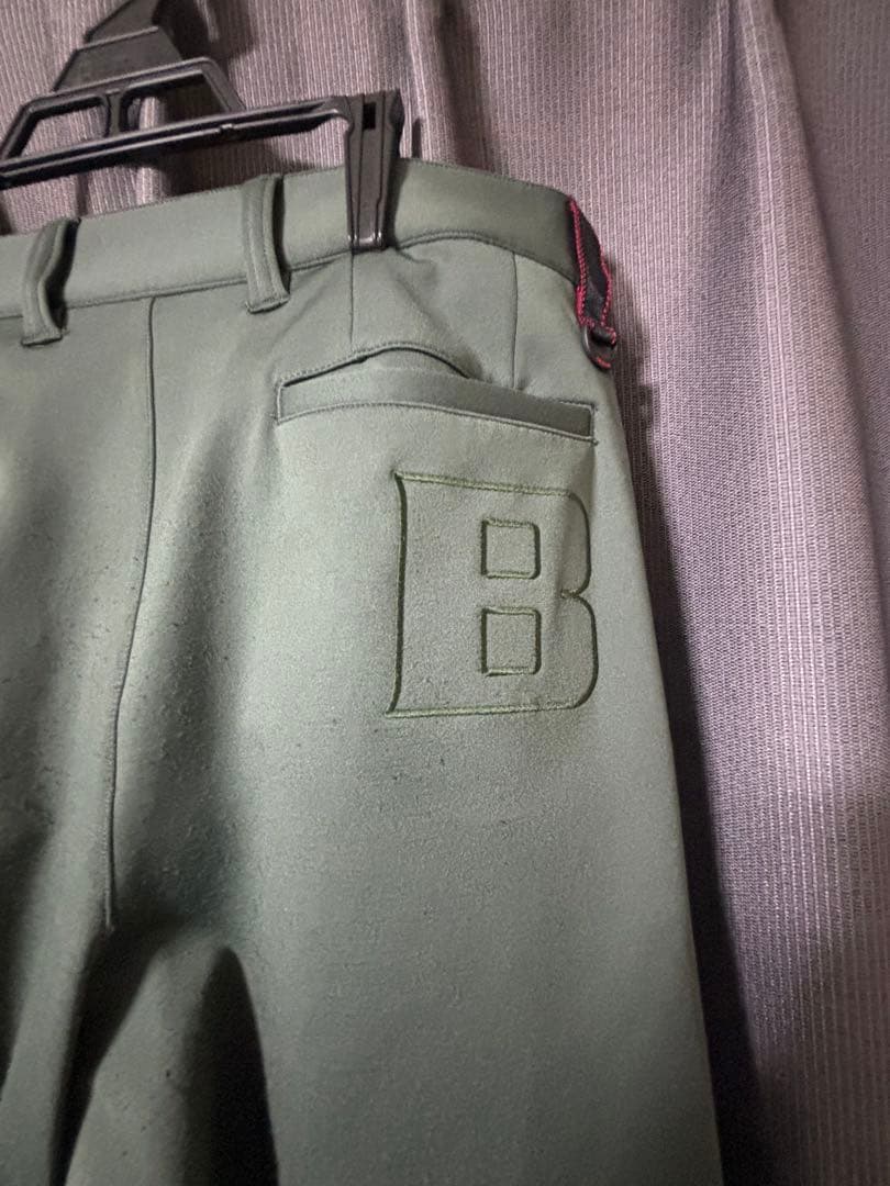 BRIEFING ジョガーパンツ オリーブ L クリーニング済み