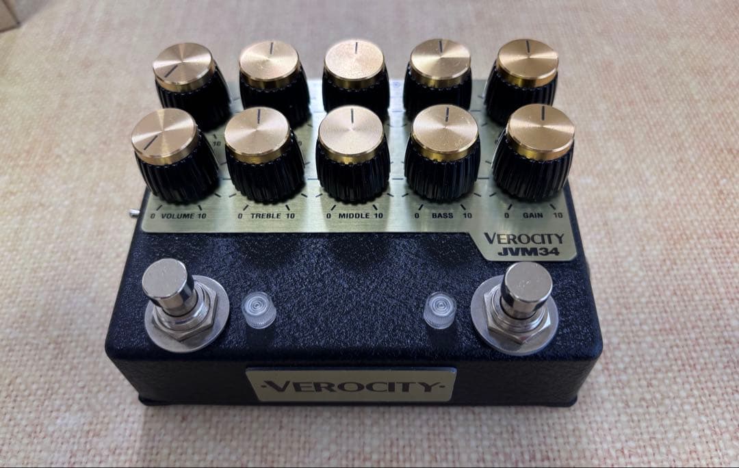 ギター verocity Effects JVM34