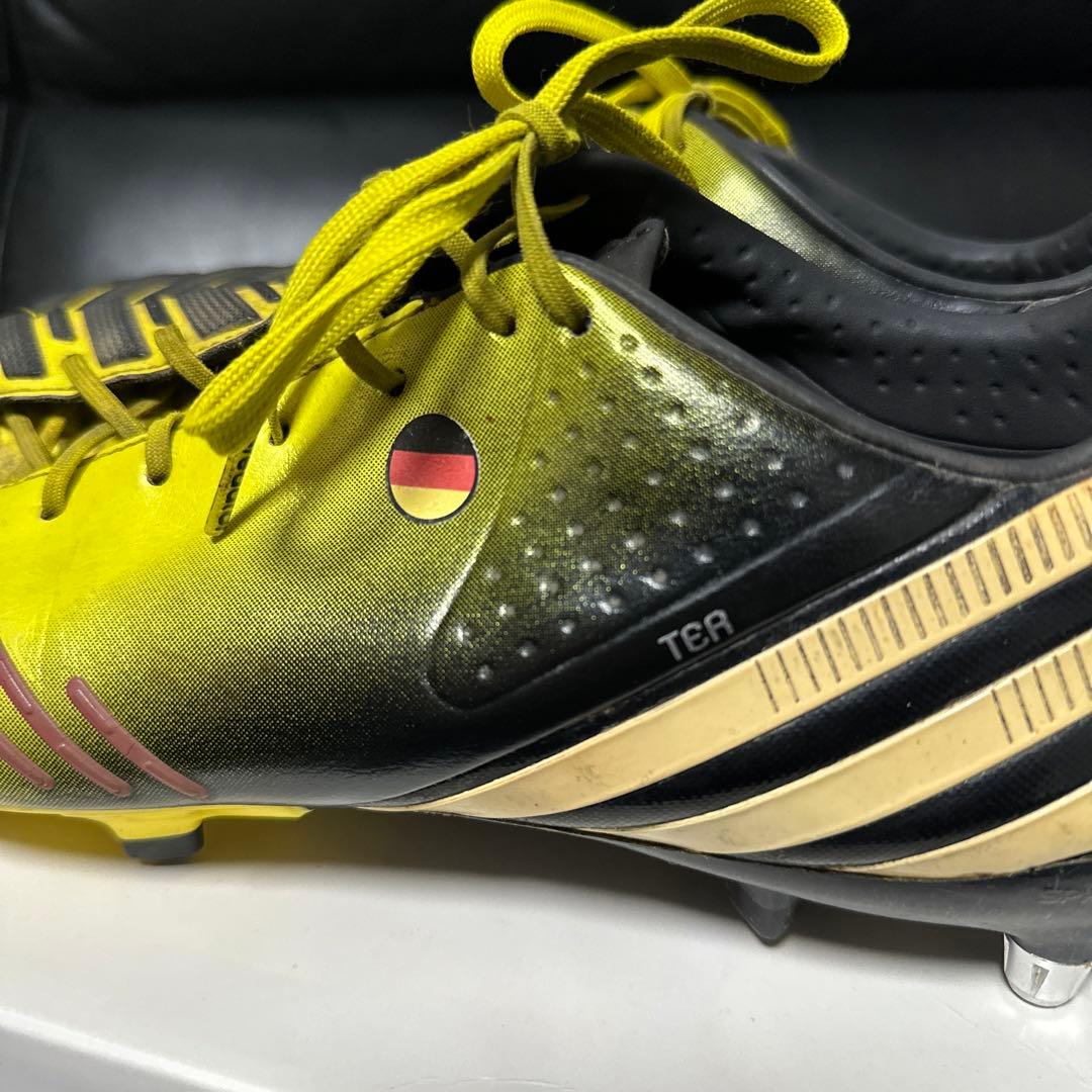 テアシュテーゲン　実使用スパイク　証明書付き アディダス プレデター　バルセロナ