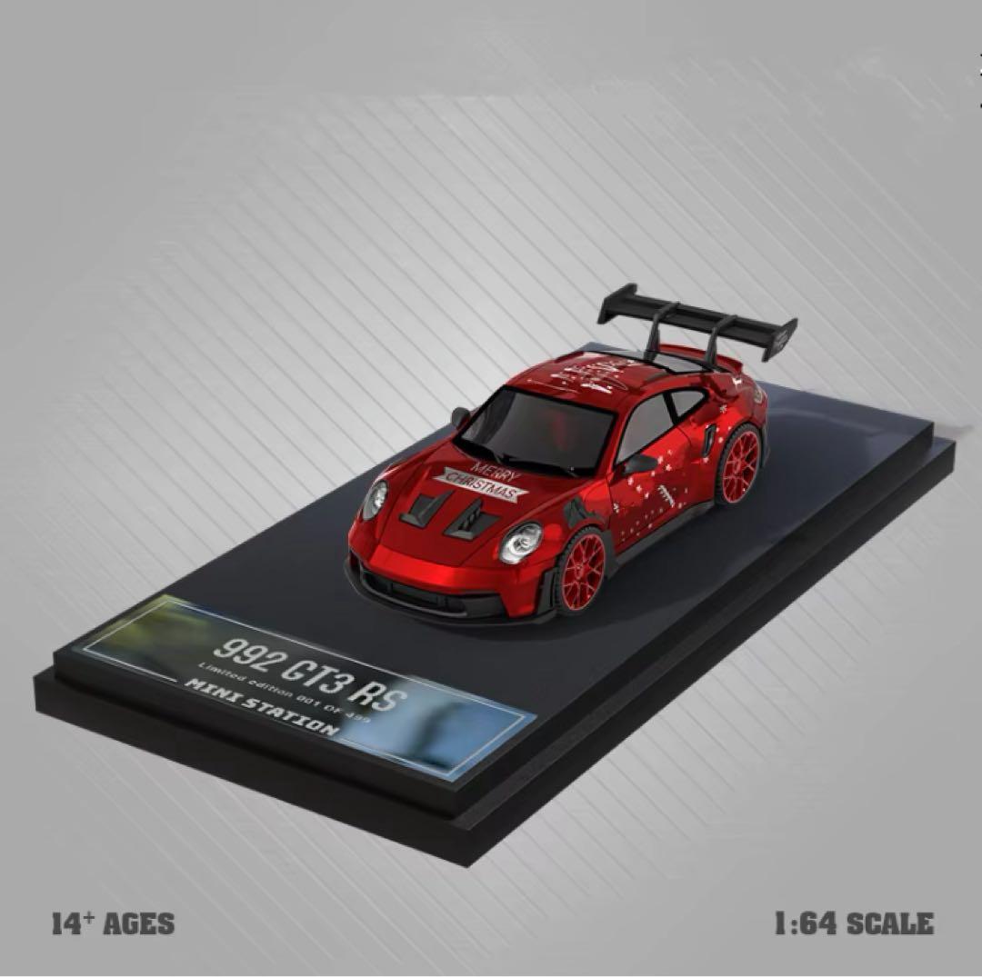 【2台セット】1/64 ポルシェ 992 GT3 RS / 964 ミニカー