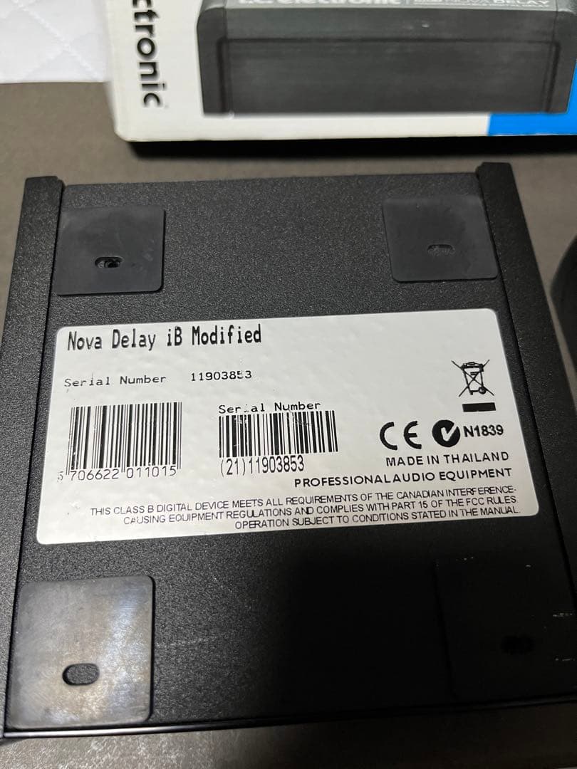 ギター tc electronic Nova Delay IB MODIFIED