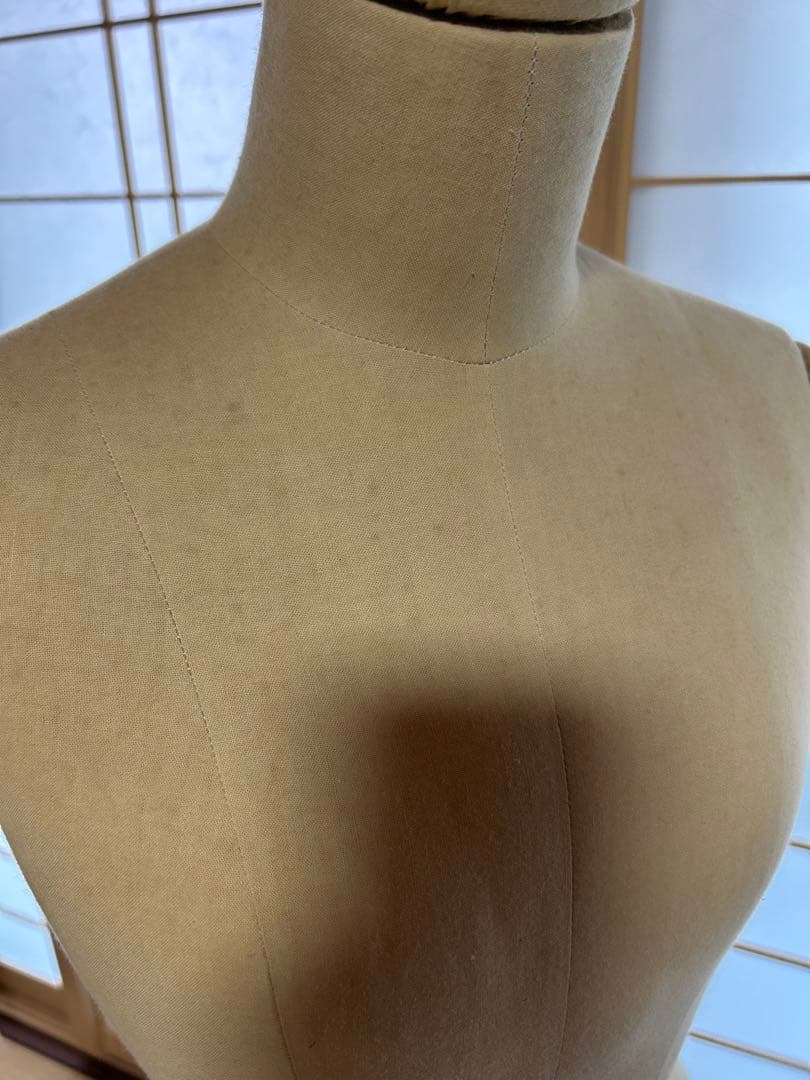 百日草、着付け練習用ボディー 布製上半身マネキン 高さ調整可能