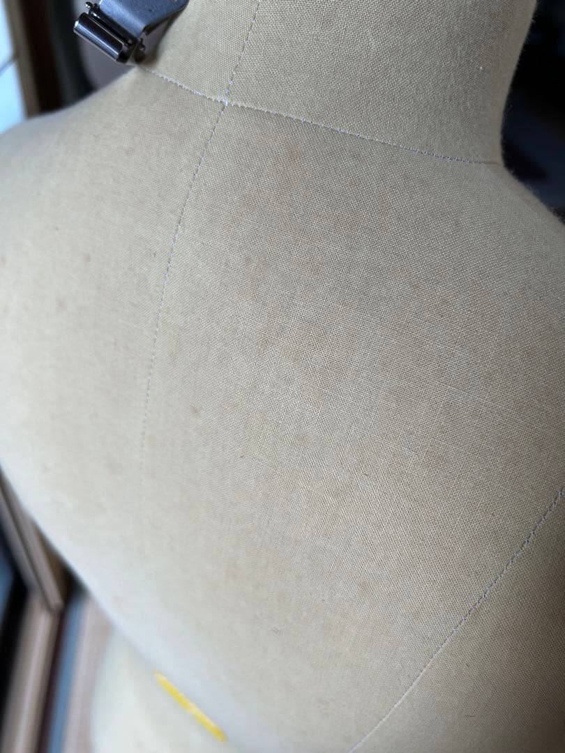 百日草、着付け練習用ボディー 布製上半身マネキン 高さ調整可能