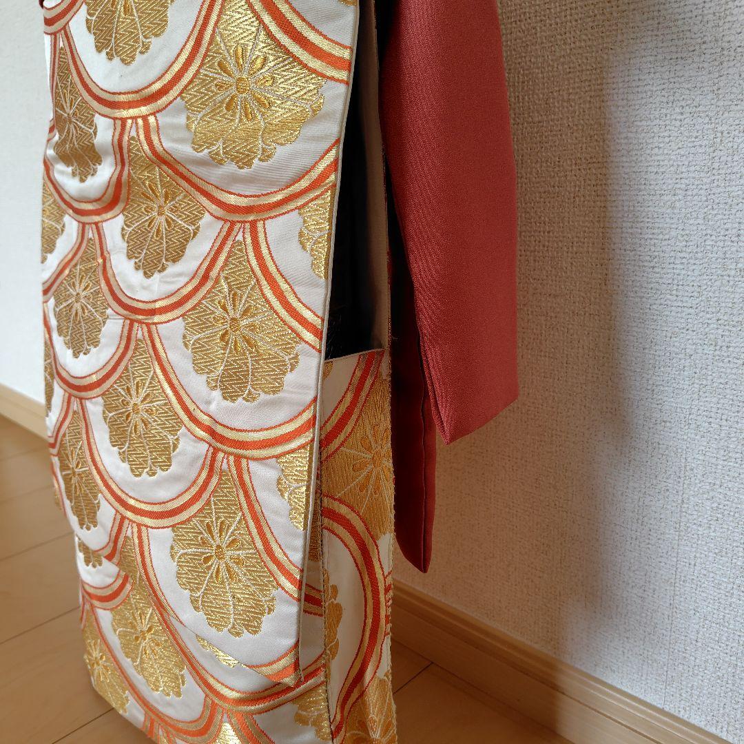 お琴カバー【菊】着物帯 ゆたん油単ハンドメイド 和楽器 正絹 袋帯 生田流山田流