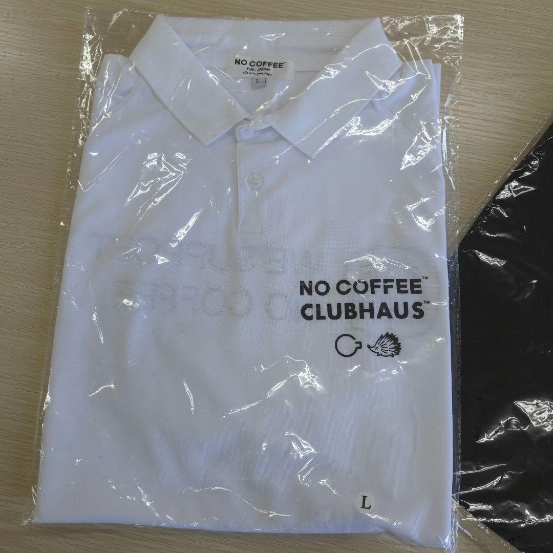 ★GWsale★NO COFFEE×CLUBHAUS POLO 白黒セット