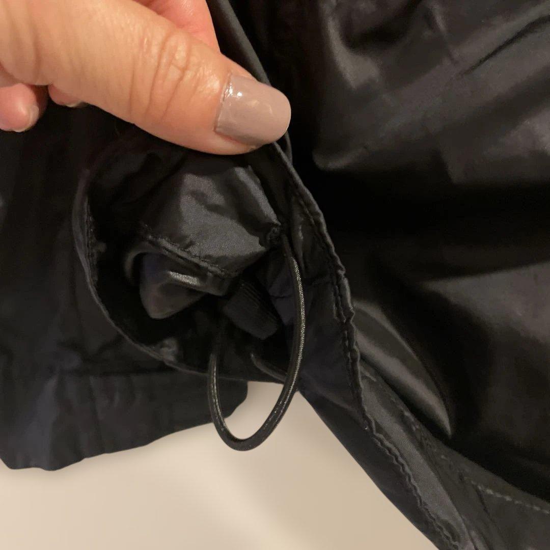 【美品】ブリーフィング　レディース　ナイロンパーカー　ブラック　Sサイズ