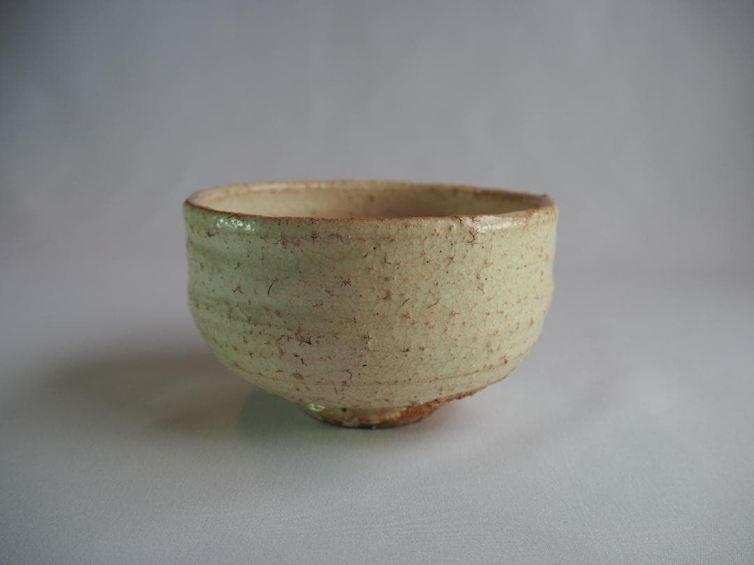 11代坂高麗左衛門『萩焼茶碗』（共箱）