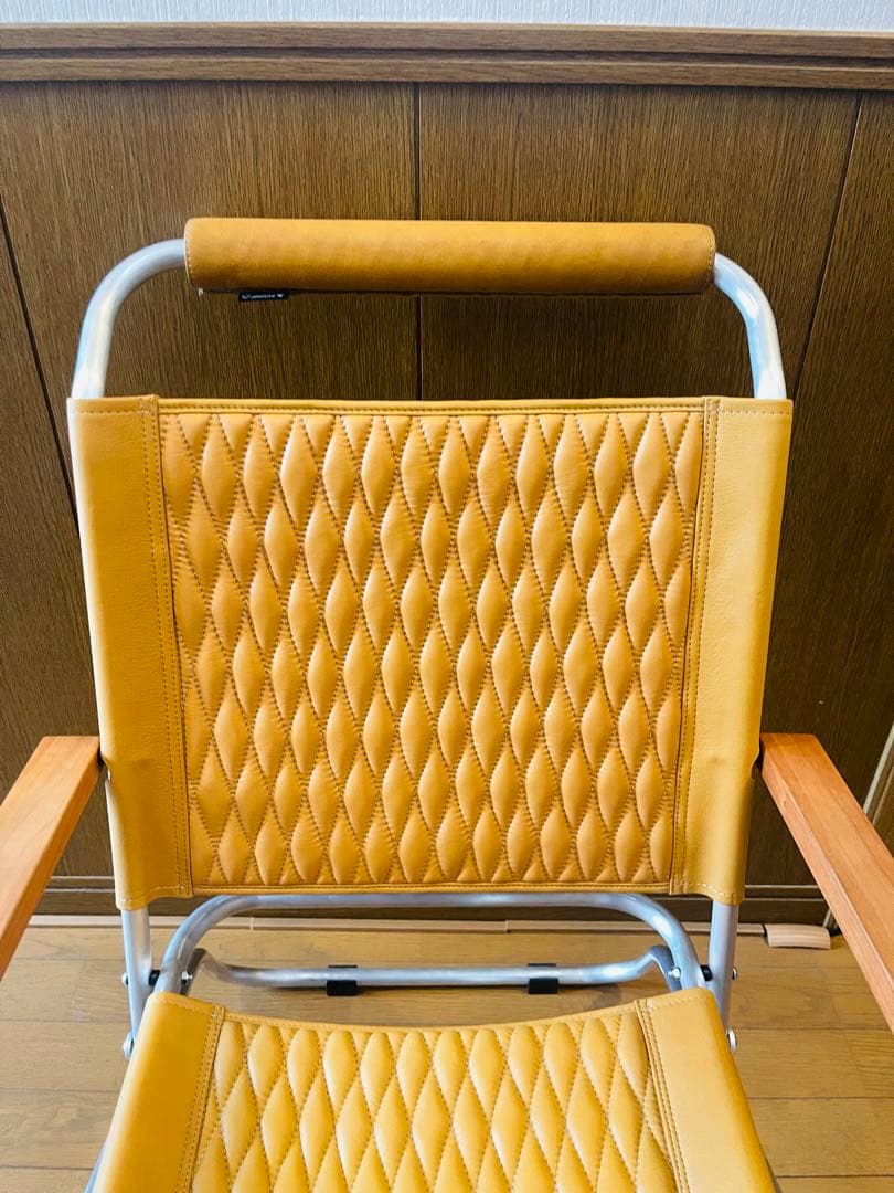 BALLISTICS BD LOWER CHAIR キャメル×シルバーフレーム