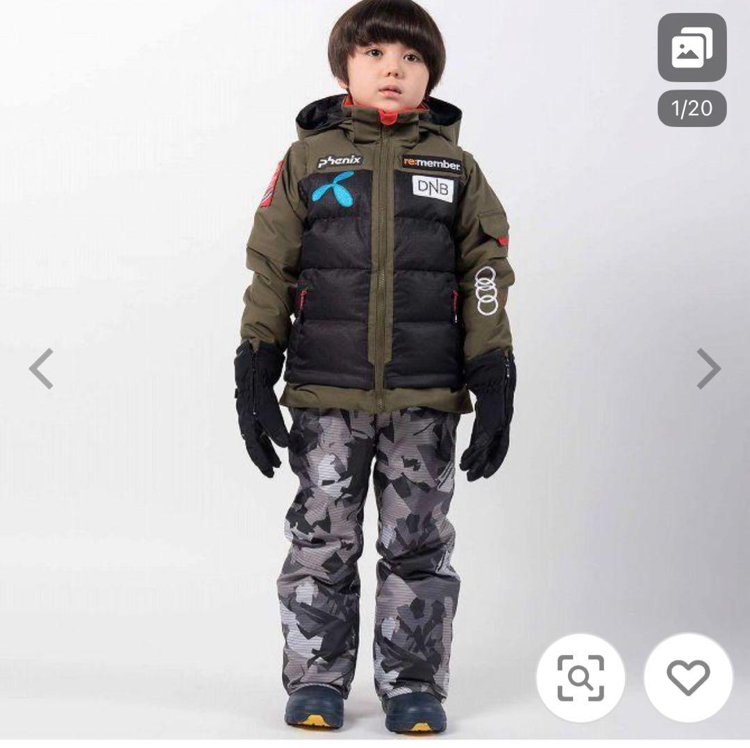 美品150サイズスキー、スノーボードウェア