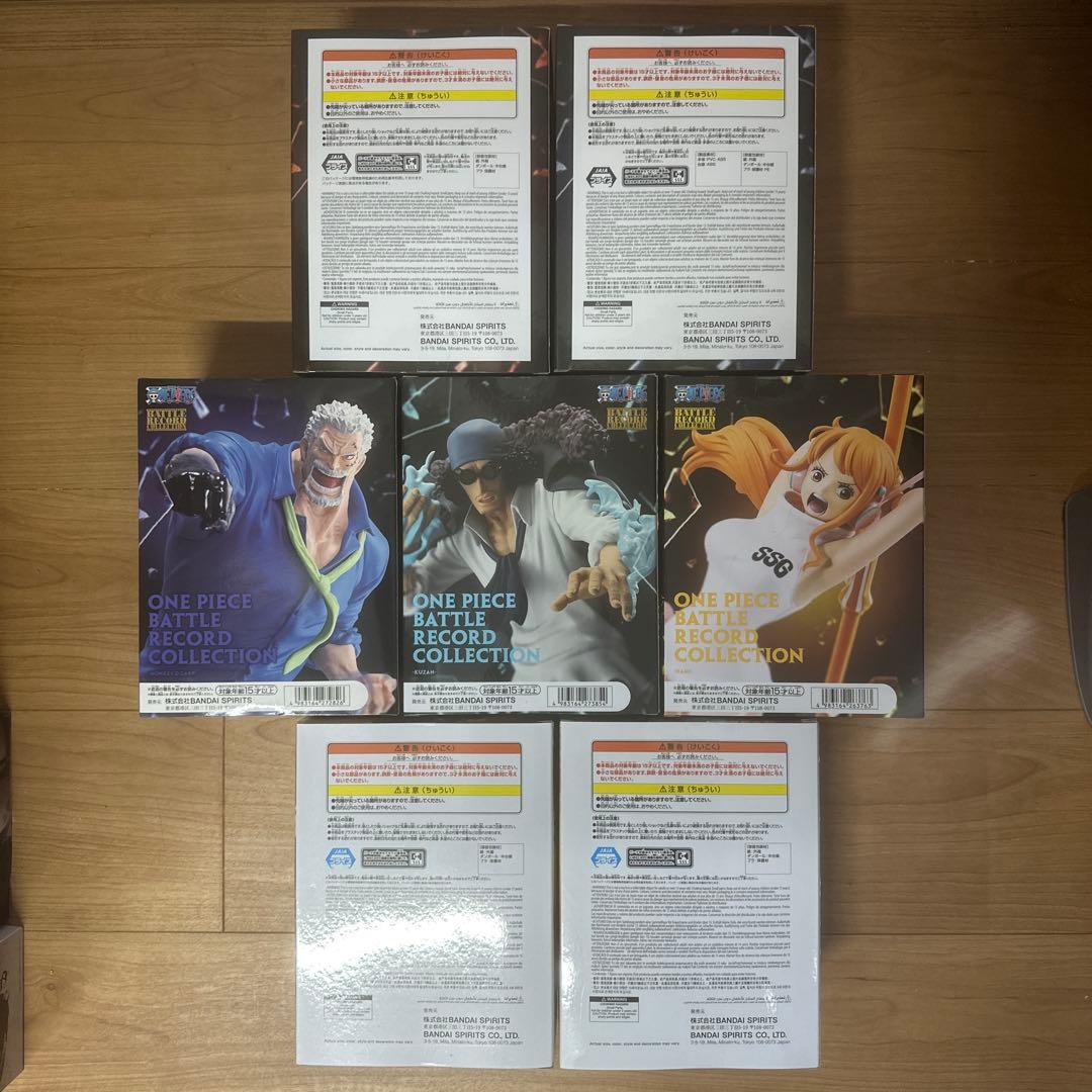 ワンピース　シャンクス　サボ　ガープ　クザン　ナミ　ドリー　ブロギー　フィギュア