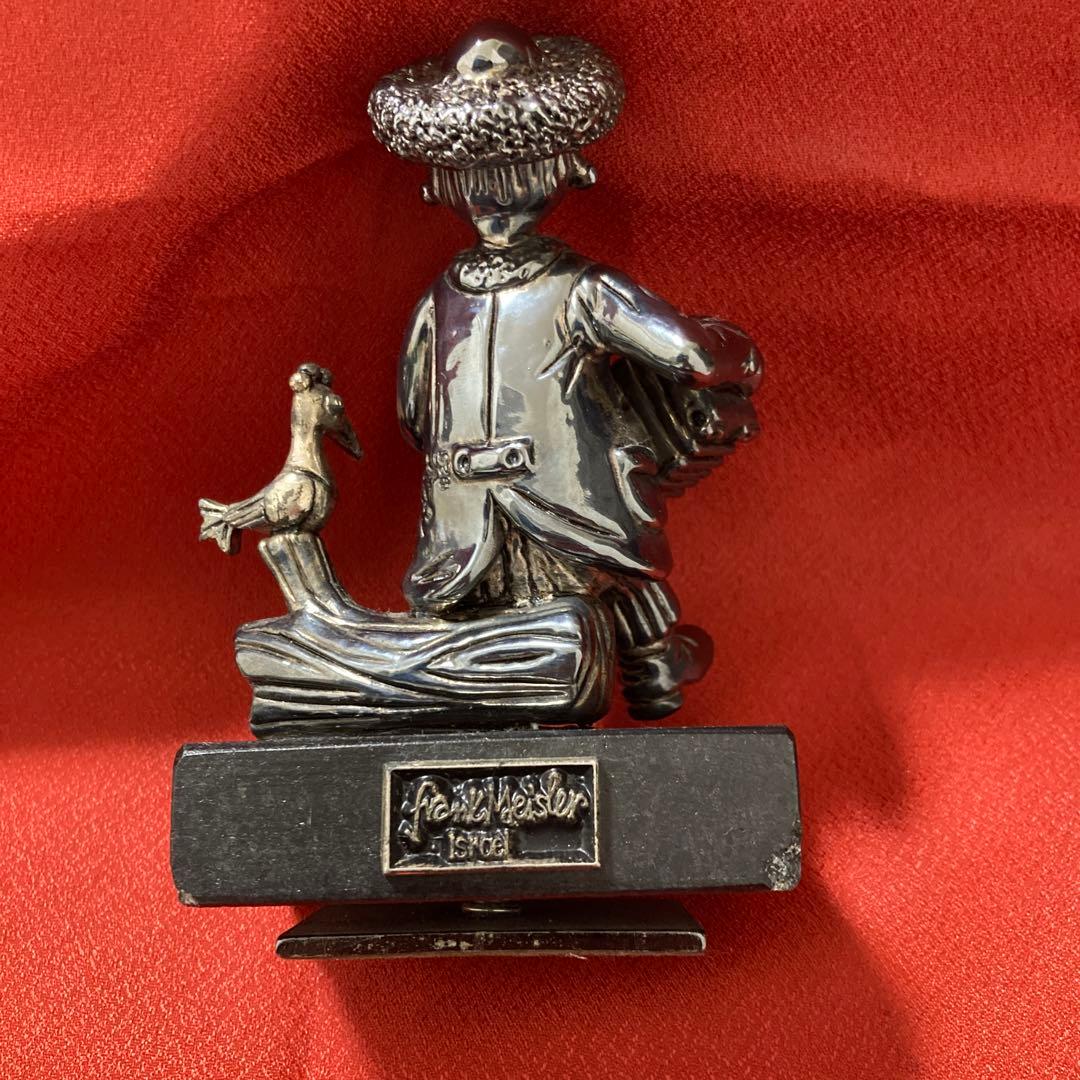 リ*君様 Frank Meisler シルバー925 アコーディオンを持つ男性